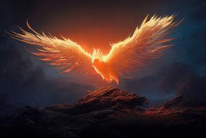 phoenix graphic sans text